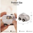 thumbnail image 4 of Pencil Sharpener Manual Pencil Sharpeners With Lid 4pcs Colorful Cute Car Appearance, Portable Pencil Sharpener, 4 of 5