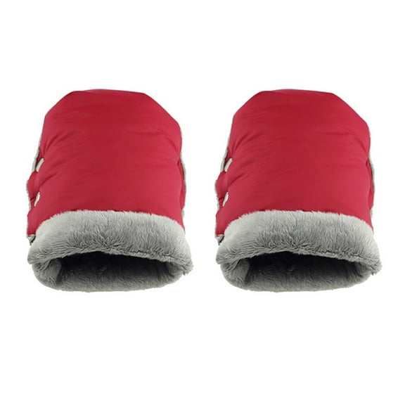 Vikakiooze Winter Gloves Baby Stroller Gloves Winter Pram Hand Muff Waterproof Pram Accessory