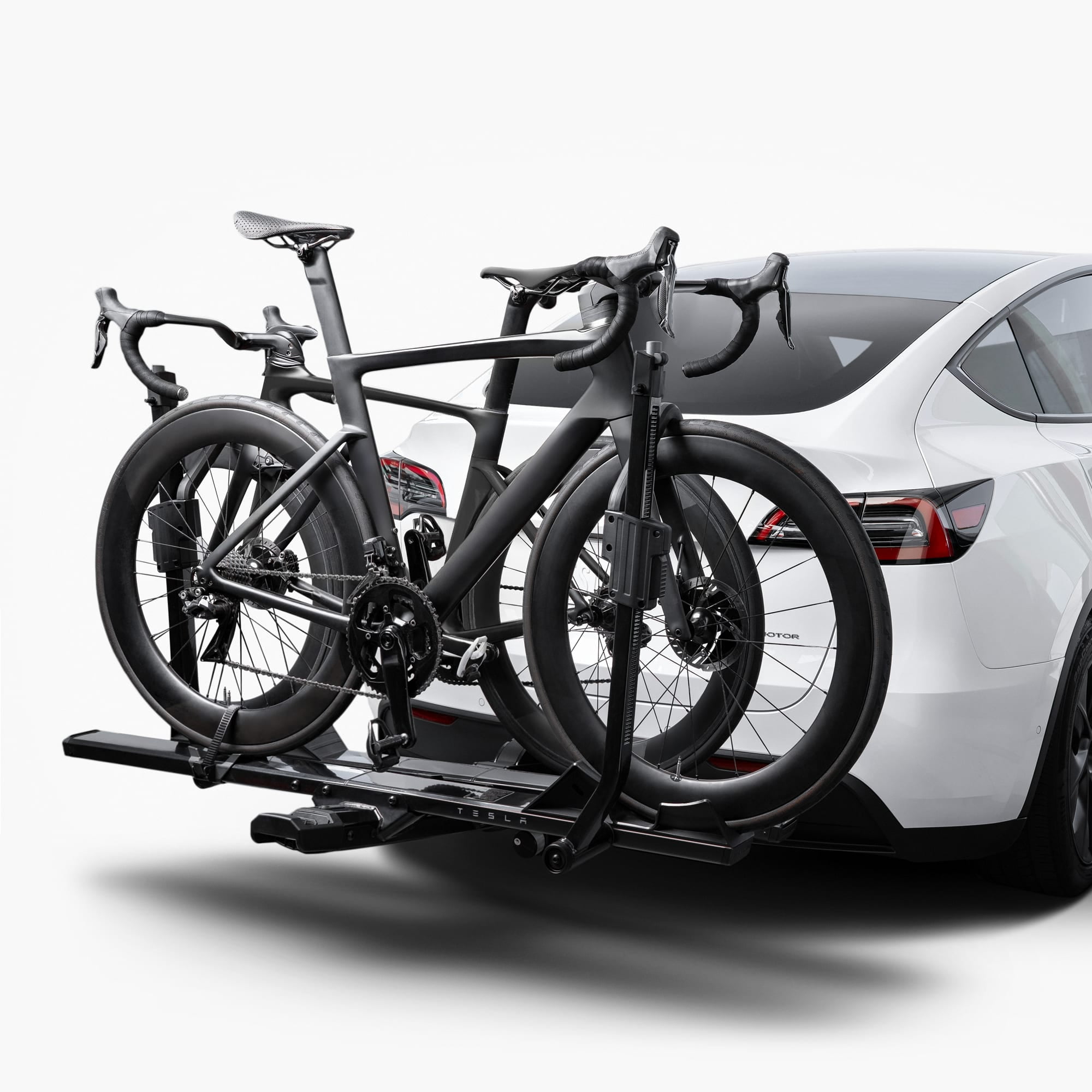 Tesla Model X/Y Platform Hitch Rack - 140lbs Load Rating for Bike