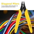 thumbnail image 1 of 5in Wire Cutters Electronic Diagonal  Wire Flush Cutters, Electronic Model Sprue Wire Clippers Cable Side Cutting Nippers Wire Cutter Tool, 1 of 8