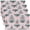 Pink Green, variant on Pink Christmas Placemats Set of 4 Ballet Nutcracker Table Mats for Party Kitchen Dining Decoration Holiday Seasonal Snowflake Place Mat for Dinner Table Indoor Outdoor 18"x12" Non-Slip Decor