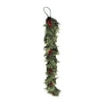 thumbnail image 2 of 6ft Artificial Christmas Garland with Red Berries, Faux Greenery Garland for Holiday Decor, Indoor Outdoor Use on Fireplace, Mantle, Stairs, Festive Season Decoration, 2 of 7