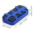 thumbnail image 2 of Raindrops Holder Coin Organizers for All Coins PP Blue 1Pcs, 2 of 6