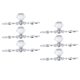 thumbnail image 1 of unbranded 6Ud Pomos Modernos De Cristal Para Cajones Armarios Y, 1 of 8