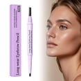 thumbnail image 6 of Eyebrow Pencil, Double-Ended Feather Edge Brow Pencil with Spoolie, Precision Definer for Natural Hair-Like Strokes, Easy Shape, Fill & Blend Eyebrow Makeup, 6 of 7