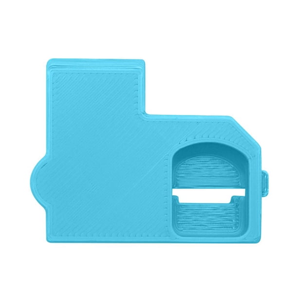 Adaptador de lector de tarjetas Estuche MicroSD Impreso en 3D para Gamecube NGC Azul Sywqhk Para estrenar