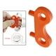 thumbnail image 3 of 2 llaves de repuesto para placa de relleno de cubierta de nailon, repuesto para la mayoría de barcos, yates, color naranja 2 piezas, 3 of 8
