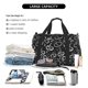 thumbnail image 5 of Disketp Snake Bolsa de Viaje Tipo Duffle, Bolso de Mano para Fin de Semana para Mujer, Bolsa de Gimnasio Ligera para Hombre, Esencial para Viajes, 5 of 7