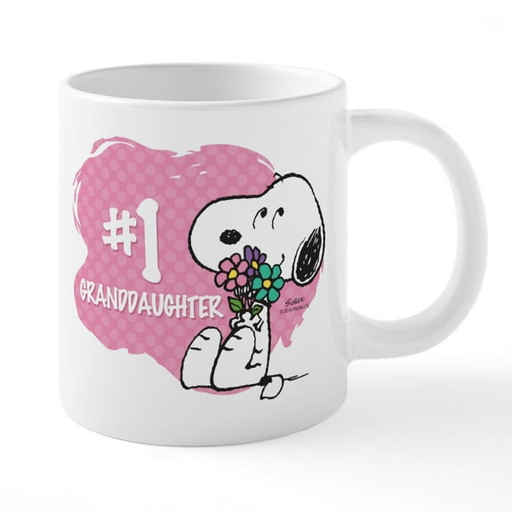 CafePress - Numberonegranddaughter - 20 Oz White Ceramic Mega Mug