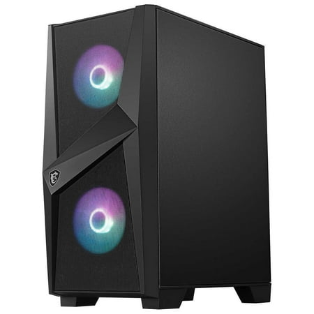 Certified Refurbished MSI CODEX R Desktop i7-11700F 16 1TB HDD 1TB SSD RTX 3060 - Black