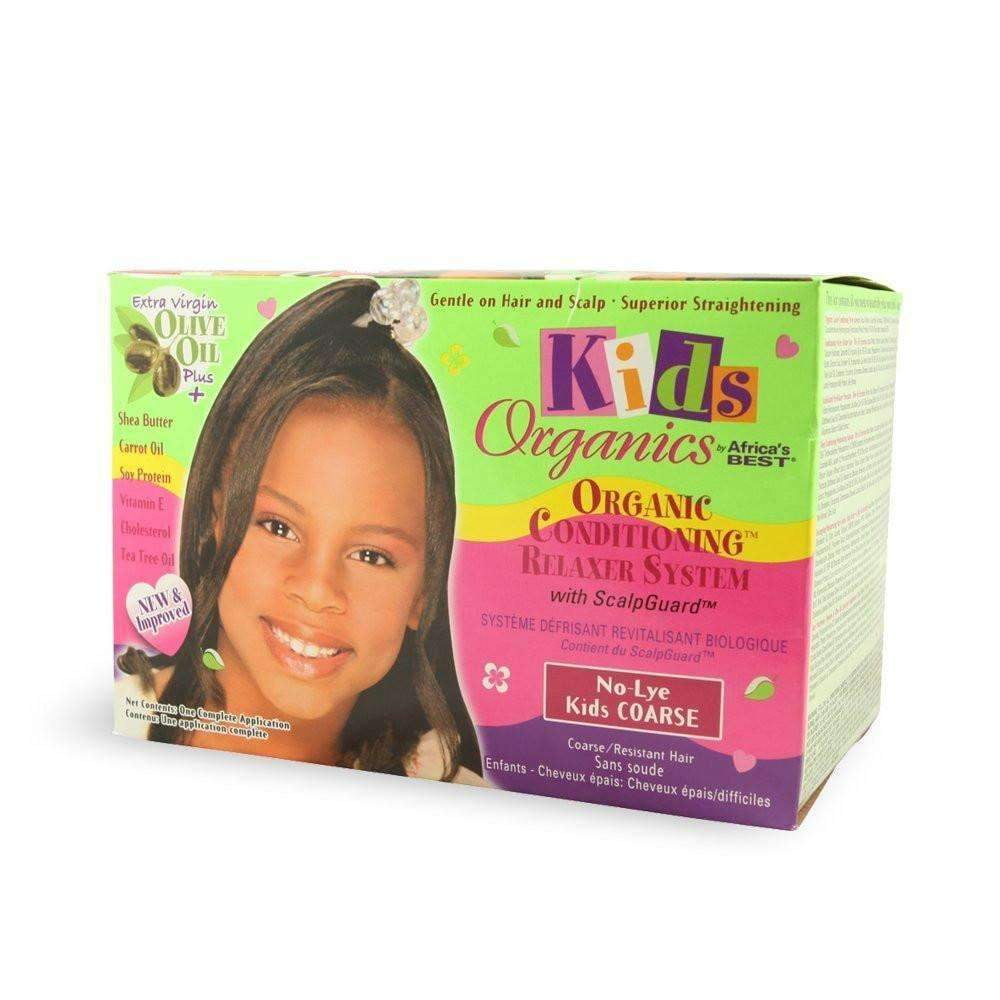 Africa S Best Organic Kids No Lye Relaxer Kit Coarse Course