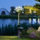 thumbnail image 1 of Luz Solar de Cien Flores para Borde de Jardín, Luz Led con Enchufe para Suelo, Lámpara de Jardín Artificial Impermeable para Exteriores., 1 of 6