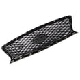 thumbnail image 2 of Labwork Front Bumper Grille Glossy Black Mesh Grill Fit for 2018 2019 2020 2021 Infiniti Q50, 2 of 5