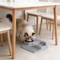 thumbnail image 4 of Silicone Pet Food Mat | Lick Mat for Dogs and Cats | Waterproof Pet Feeding Mat | Pink 1 Pack, 4 of 5