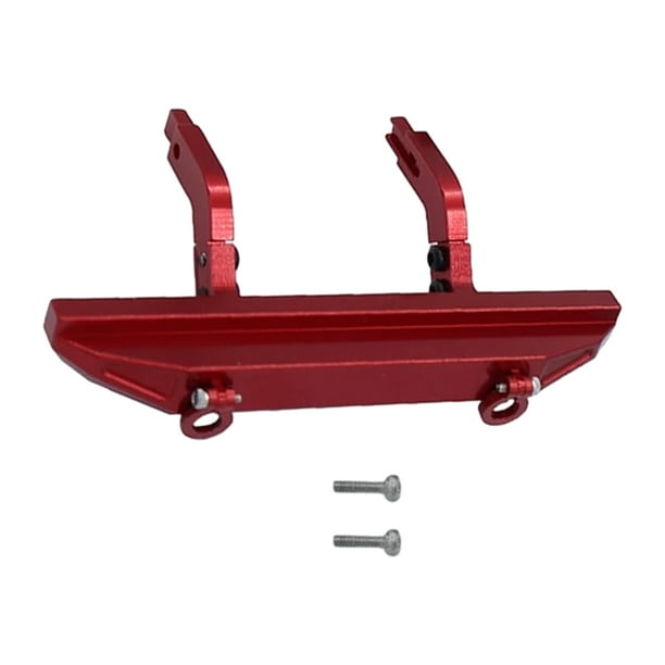 Parachoques trasero Vogacara RC GOFFLOW aleación de aluminio 1/18 rojo