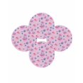 thumbnail image 7 of 15 Inch Round Placemats Set of 4, Spring Floral Non Slip Heat Insulation PP Table Mats, Summer Botanical Purple Pink Flower Washable Place Mats for Kitchen Dining Party Table Decor, 7 of 7