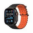 thumbnail image 1 of Chenchen Upgraded Ocean Band Compatible with Apple Watch Ultra 3/2/1 49mm, S11/S10 46mm, 9/8/7 45mm, SE3/SE2/SE/6/5/4 44mm, 3/2/1 42mm, Metal Connector Breathable Sport Watch Strap for Men Women, 1 of 1