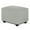 Harbor, variant on Evolur Holland Upholstered Ottoman, Modern Design In Harbor
