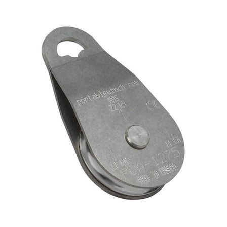 Portable Winch Co. PCA-1275 Lightweight Stainless Swing Side Snatch Block