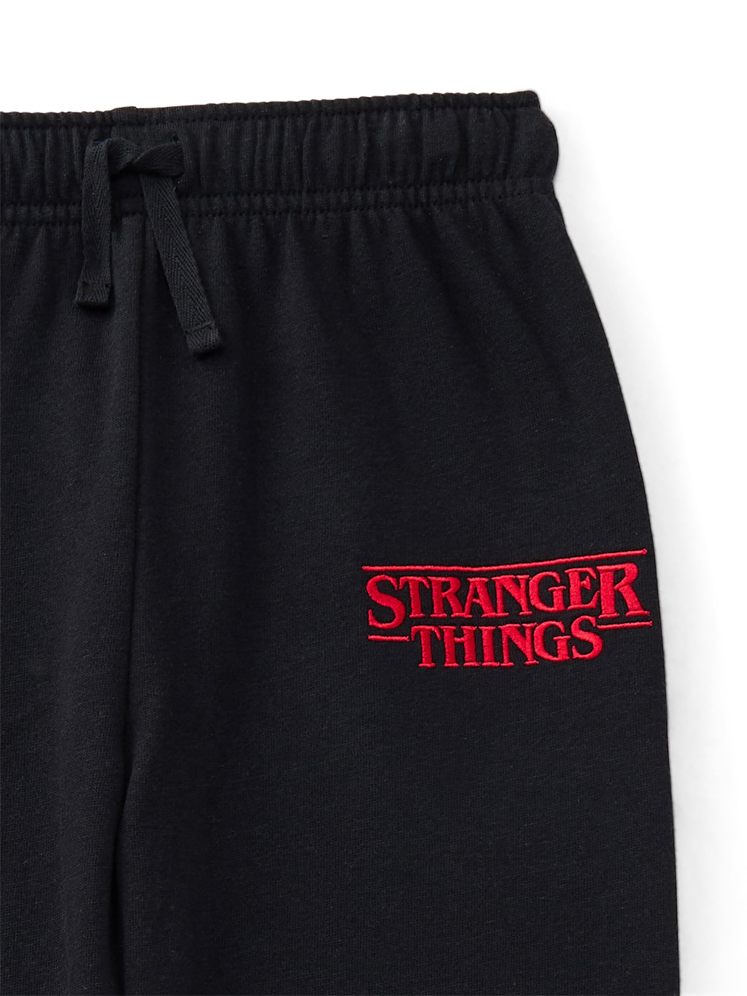 Netflix Stranger Things Girls Metallic Fleece Jogger Pants, Sizes 4-16
