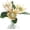 Champagne, variant on Artificial Flowers Fake Silk Protea Cynaroides Plastic Flower Arrangements Decor Bouquet for Wedding Table Centerpieces 3pcs (Rose)