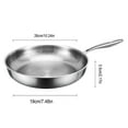 thumbnail image 2 of Titanium Hammered Pan Pro with Shovel, 2025 New Multifunctional Ultra-Durable Scratch-Resistant Non Stick Frying Pan Cooking Pan, Even Heating For Cooking ,10.24inch, 2 of 6