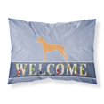 thumbnail image 1 of Funda de almohada de bienvenida Treasures Pharaoh Hound, estándar Caroline's Treasures BB5492PILLOWCASE, 1 of 1
