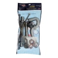 thumbnail image 1 of Pack Para Lavabo Coflex 1/2" 2 Conectores 2 Llaves Trampa, 1 of 3
