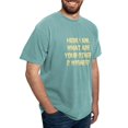 thumbnail image 4 of CafePress - I0924061251079 T Shirt - Mens Comfort Colors Shirt, 4 of 5