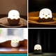 thumbnail image 3 of Luz de noche LED para niños, luz de noche portátil recargable por USB, regulable, lámpara de noche de silicona para habitación de bebé, dormitorio, lectura, luz de noche para habitación de niños (luz, 3 of 5