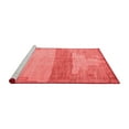 thumbnail image 2 of Ahgly Company Machine Washable Indoor Rectangle Oriental Red Modern Area Rugs, 4' x 6', 2 of 4