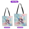 thumbnail image 5 of Happy Birthday Cute Puppy Havanese with Cake Gifts Party Hat All Over Print 3D Canvas Tote Bag Havanese Dog Lover Gifts Idea Reusable Handbag - 00029, 5 of 5
