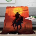 thumbnail image 4 of Dead Redemption Soft Fleece Blanket - Arthur Morgan Soft Blanket Like A Hug In, 4 of 8