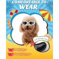 thumbnail image 2 of Lunettes de Soleil pour Petit Chien Protection Uv Lunettes de Protection des Yeux avec Sangle Réglable Étanche, 2 of 3