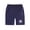 Navy Blue, variant on Esaierr 1-9T Boys Girls Cotton Shorts Summer Casual Five Trousers Unisex Elastic Waist Cartoon Short Pants for Kids Baby
