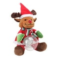 thumbnail image 1 of Singing Christmas Toys, Multifunction Electric Plush Christmas Toy  For Table Elk, 1 of 8