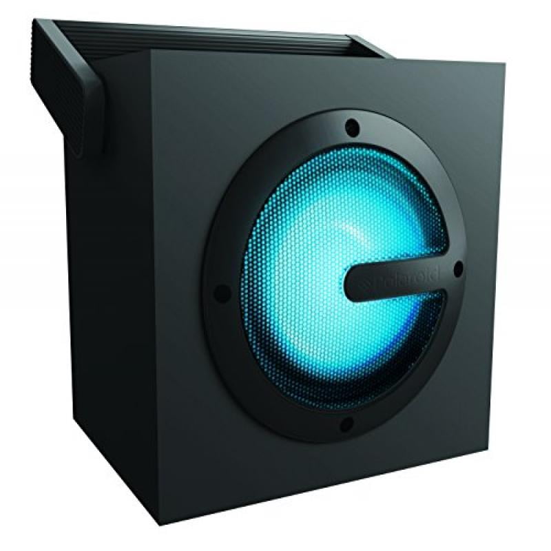 Polaroid PBT3019BK Portable Bluetooth Wireless LED Box Speaker