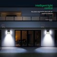 thumbnail image 5 of Luz de seguridad solar 468LED al aire libre, luz de seguridad con sensor de movimiento solar con 3 modos de iluminación, luz de pared duradera con energía solar impermeable, al aire libre para j, 5 of 5