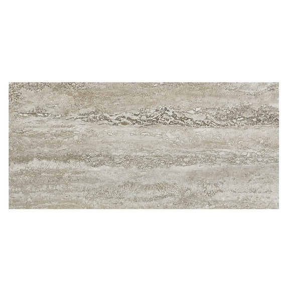 Palisade 4.5 in. x 11 in. Tile Shower and Tub Surround Sample in Grecian Earth