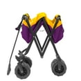 thumbnail image 2 of Chariot Pliant Tout Terrain / Violet Gris, 2 of 4