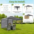 thumbnail image 1 of Edtara Pop Up Canopy Tent Is Designed for Outdoor Parties, Beach Outings, Backyard Events, and Camping, Featuring Waterproof Fabric, Uv Protection, and An Included Carry Bag for Portability, 1 of 8