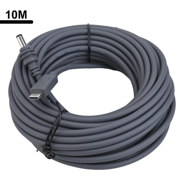 MYG Cable For Starlink Mini Waterproof DC Male To Type-C Male Charging Cable 2M/5M/10M Powerline Replacement Parts