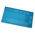 thumbnail image 4 of Herramienta de reparación de almohadilla de trabajo de escritorio de silicona con aislamiento térmico antiestático suave NUEVO Yotijar Almohadilla de trabajo antideslizante, 4 of 10