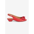 thumbnail image 4 of Comfortview Women's The Rider Leather-Like Slingback, 4 of 6