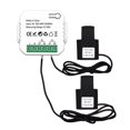 thumbnail image 2 of 2X Medidor de EnergíA Tuya Smart ZigBee Bidireccional de 2 VíAs con Abrazadera de Sensor de Corriente App Monitor Potencia 100-240VAC, 2 Canales 2CT, 2 of 6