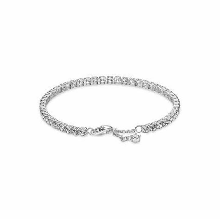 Pandora Sparkling Tennis Bracelet 591469C01-18 - Sterling Silver, Cubic Zirconia, 18cm