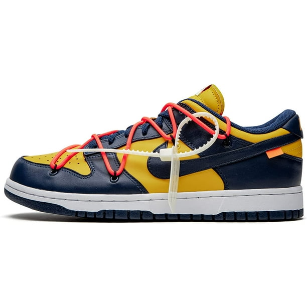 Nike Mens Dunk Low CT0856 700 Off-White - University Gold - Size 7 ...