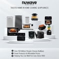 thumbnail image 4 of Nuwave Healthy Duralon Blue - Juego de utensilios de cocina antiadherentes de cerámica, con infusión de diamante, resistente a los arañazos, sin PFAS, apto para lavavajillas y horno, listo para inducc, 4 of 5