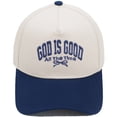 thumbnail image 1 of Gorra de béisbol lisa de algodón, gorra de camionero, tamaño ajustable, 1 of 1