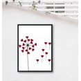 thumbnail image 3 of 500 Pcs 1" Holographic Red Heart Stickers Roll, Glitter Tiny Hearts Sticker For Kids, Use For Valentines Day Love Decorations, Award Charts, Scrapbook, 3 of 5